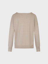 Maglia con scollo a v - ECRU | Sandro Ferrone