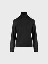 Maglia con collo alto rasata - NERO | Sandro Ferrone