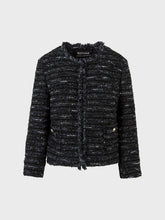 Giacca in stuoia - NERO-BLU | Sandro Ferrone