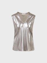 Top spalmato scollo a v - TORTORA | Sandro Ferrone