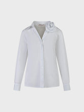 Camicia in popeline - BIANCO | Sandro Ferrone