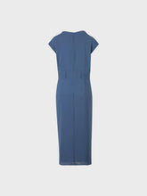 Abito con scollo a v in georgette - AVION | Sandro Ferrone