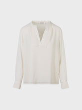 Camicia polo in georgette - PANNA | Sandro Ferrone