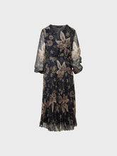 Abito midi con gonna plisse - BLU | Sandro Ferrone