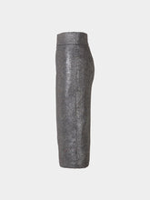 Gonna midi laminata - UNICA | Sandro Ferrone