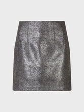 Gonna laminata in misto lana - UNICA | Sandro Ferrone