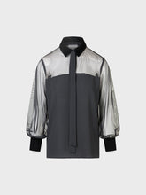 Blusa con trasparenze - NERO | Sandro Ferrone
