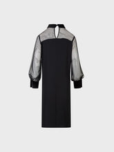 Abito con trasparenze - NERO | Sandro Ferrone