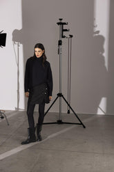 Gonna in misto lana boucle - MORO | Sandro Ferrone