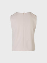 Top in triplo crepe - GESSO | Sandro Ferrone