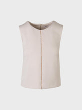 Top in triplo crepe - GESSO | Sandro Ferrone