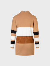 Cardigan con riga - CAMMELLO-SASSO | Sandro Ferrone