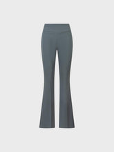 Pantalone a zampetta in tessuto tecnico - KAKI | Sandro Ferrone