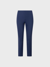 Pantalone basico in crepe comfort - NEW BLUE | Sandro Ferrone