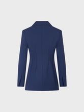 Giacca in crepe comfort - NEW BLUE | Sandro Ferrone