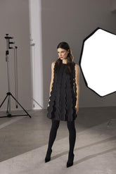 Abito in neoprene - NERO | Sandro Ferrone