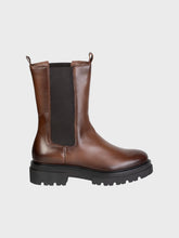 Stivale in pelle - TABACCO | Sandro Ferrone