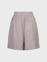 Bermuda in poly viscosa effetto stropicciato - SABBIA | Sandro Ferrone