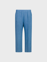 Pantalone cropped in liocel denim - DENIM | Sandro Ferrone