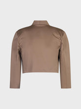 Coprispalle in raso di cotone - BISCOTTO | Sandro Ferrone