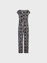 Tuta in jersey stampato - NERO-PANNA | Sandro Ferrone