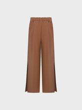 Pantalone ampio in cupro - CUOIO | Sandro Ferrone