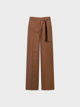 Pantalone ampio in cupro - CUOIO | Sandro Ferrone