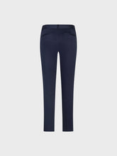 Pantalone basic in raso di cotone - BLU | Sandro Ferrone