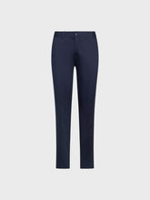 Pantalone basic in raso di cotone - BLU | Sandro Ferrone