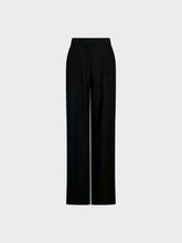 Pantalone in lino viscosa - NERO | Sandro Ferrone