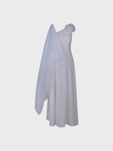 Abito monospalla con fiocco - GRIGIO | Sandro Ferrone