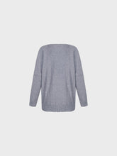 Maglia scollo a v con tasca - GRIGIO | Sandro Ferrone