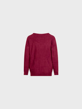 Maglia girocollo con micro paillettes - AMARONE | Sandro Ferrone