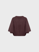 Maglia con scollo tondo - MORO | Sandro Ferrone