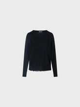 Maglia con scollo tondo - NERO | Sandro Ferrone