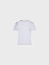 T-shirt girocollo con applicazione laterale - BIANCO | Sandro Ferrone