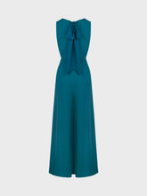 Tuta in cady crepe con fiocco dietro - VERDE | Sandro Ferrone