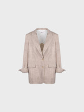 Giacca misto viscosa effetto sovratinto - UNICA | Sandro Ferrone