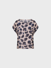 Blusa scollo barca in viscosa mezza manica,stampa paisley - UNICA | Sandro Ferrone