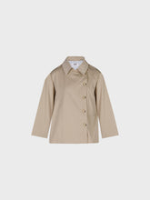 Trench corto con spacchi laterali - BEIGE | Sandro Ferrone