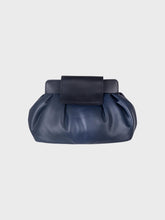Borsa clutch bicolore - BLU-NERO | Sandro Ferrone