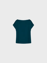 Blusa in jersey scollo barca - VERDE | Sandro Ferrone