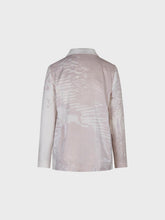 Blazer in tessuto trilobato stampato - UNICA | Sandro Ferrone