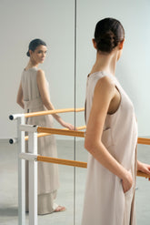 Gilet lungo fluido - SABBIA | Sandro Ferrone