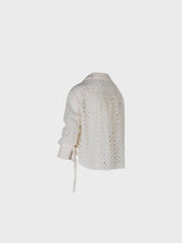 Camicia ricamata - ECRU | Sandro Ferrone