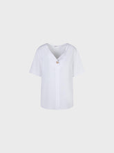 Blusa con bottoni - BIANCO | Sandro Ferrone