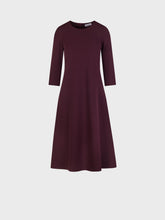 Abito in twill di maglia - VINO | Sandro Ferrone