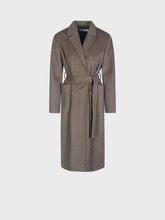 Cappotto vestaglia melange - NOCCIOLA | Sandro Ferrone