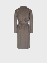 Cappotto vestaglia melange - NOCCIOLA | Sandro Ferrone