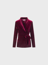 Giacca in velluto di maglia - BORDEAUX | Sandro Ferrone